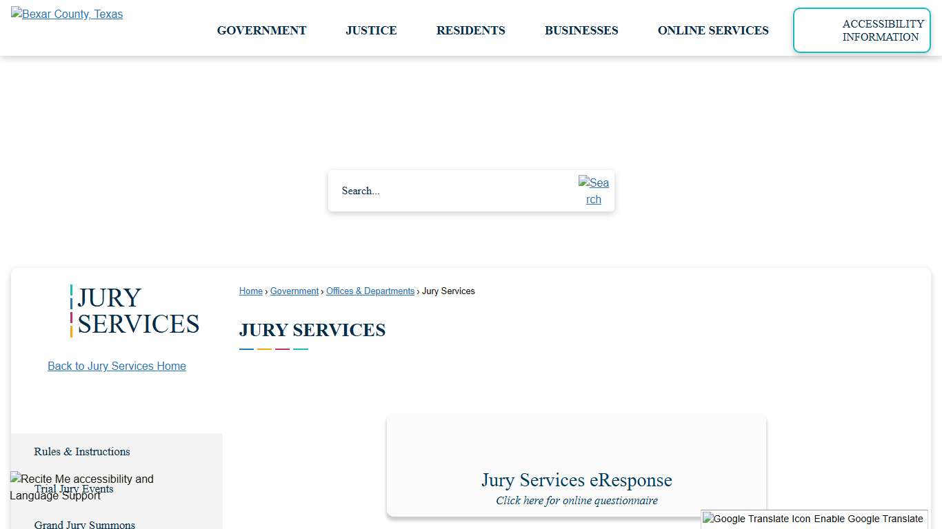 Jury Services | Bexar County, TX - Official Website